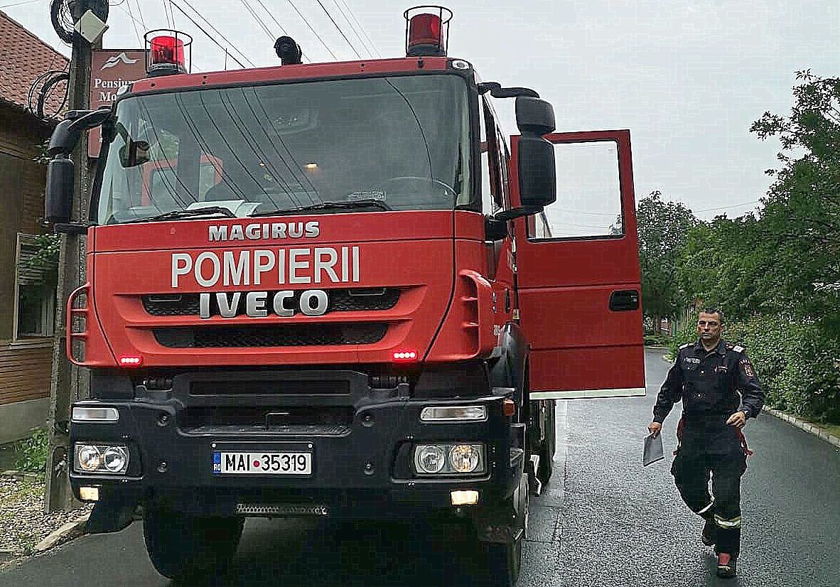 Incendiu la un centru de vârstnici din Vladimirescu