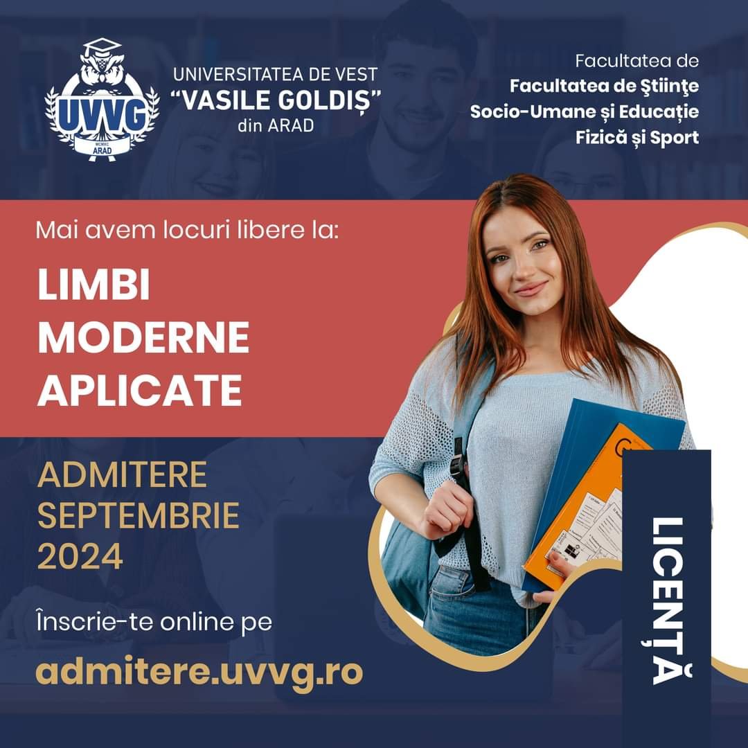 Studierea Limbilor Moderne - o opțiune educațională de actualitate la UVVG