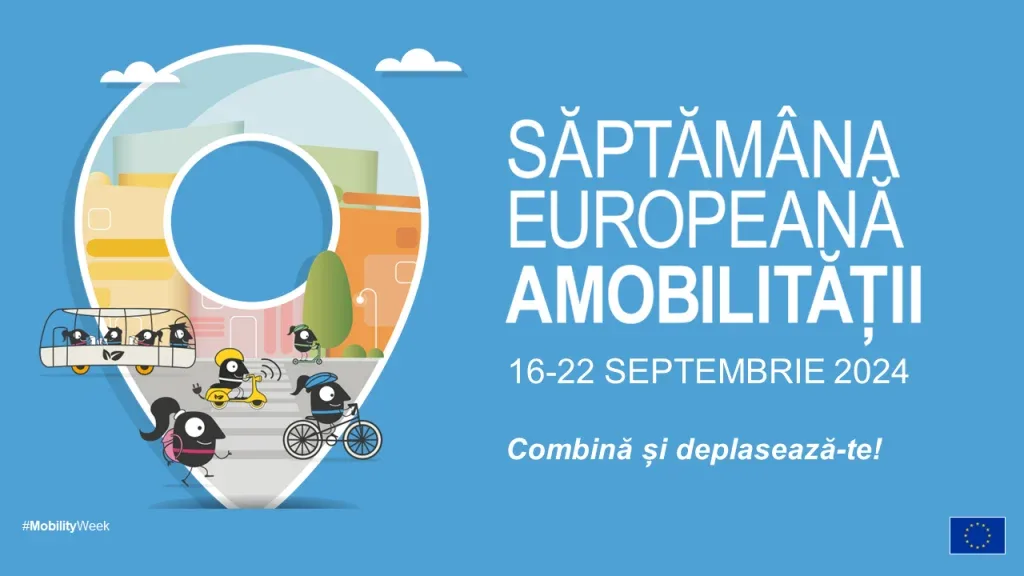 Săptămâna europeană a mobilității - 16-22 septembrie 2024