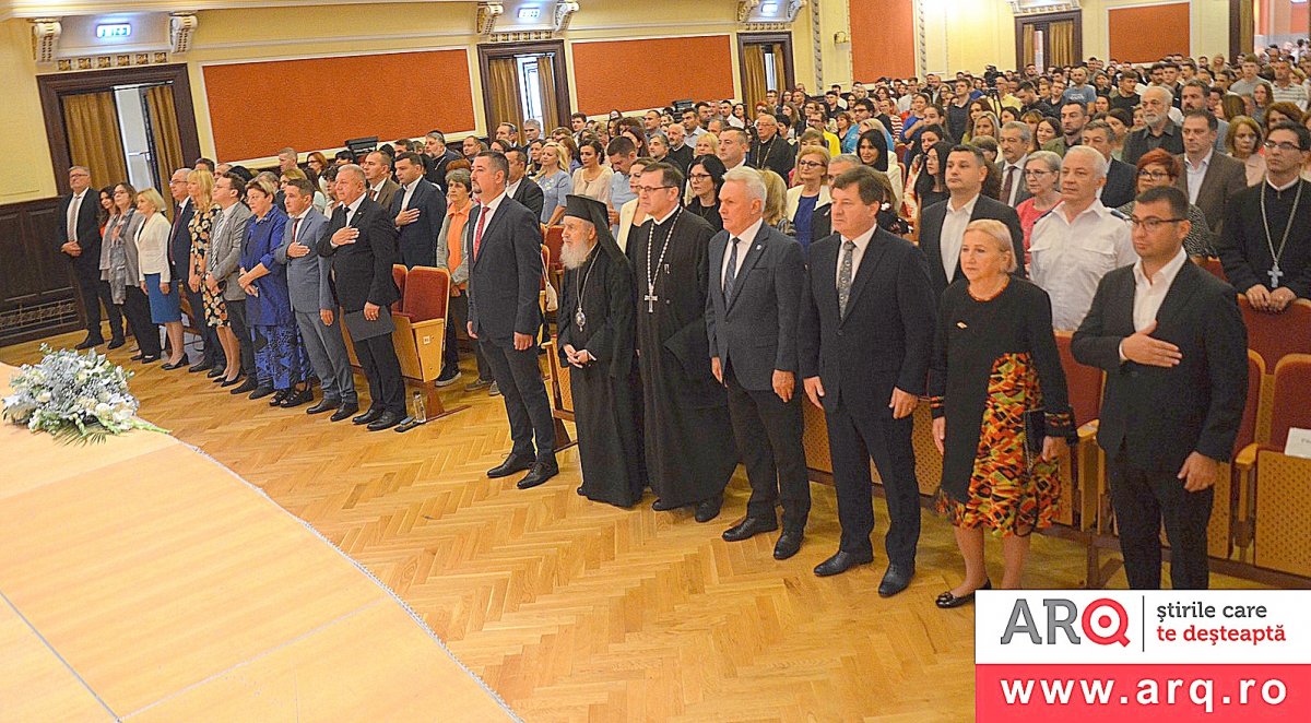 DESCHIDEREA ANULUI UNIVERSITAR al UAV (FOTO)