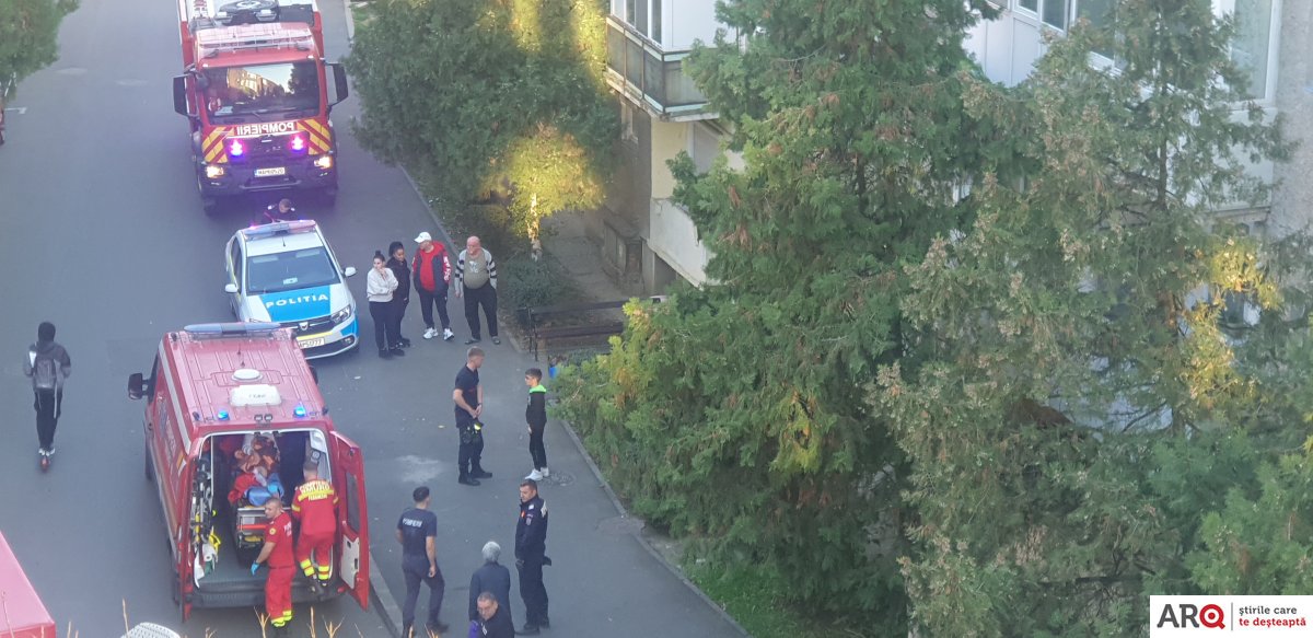 Desfășurare de forțe pe strada Abrud: Pompieri, SMURD, Poliție și Poliția Locală; vezi ce s-a întâmplat (FOTO)