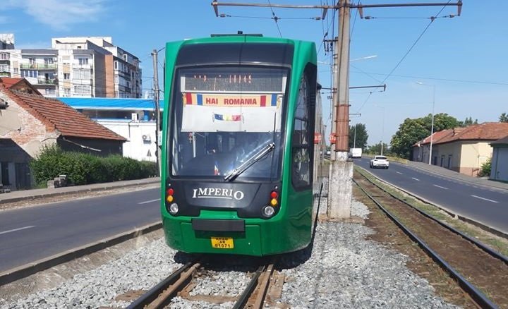 Circulația tramvaielor, suspendată pe tronsonul Voinicilor – Renașterii