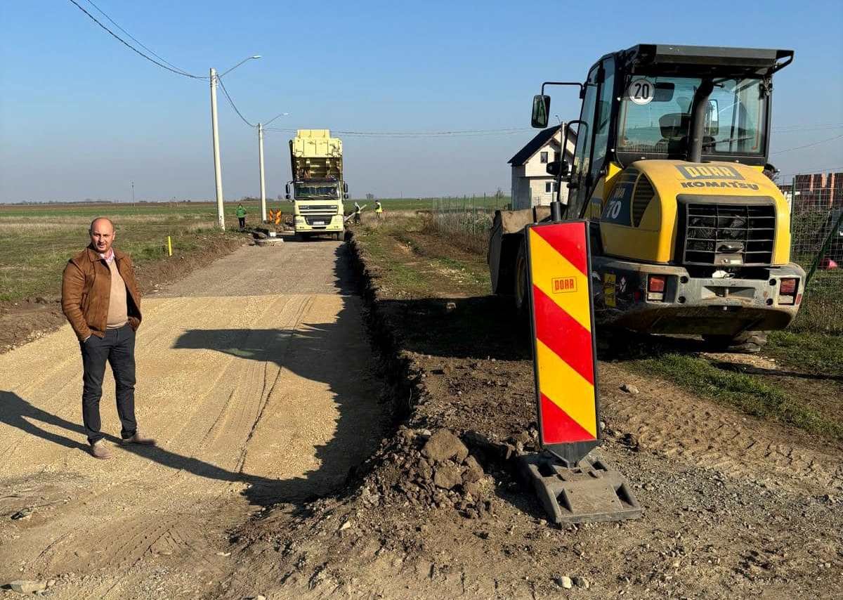 Ce lucrări se desfășoară în momentul de față la Macea (FOTO)