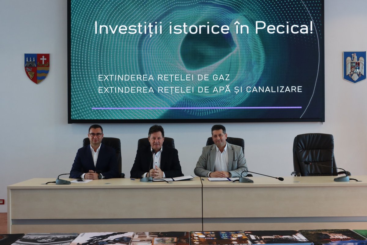 Rețeaua de gaze de la Pecica se extinde la Turnu și Sederhat (FOTO)