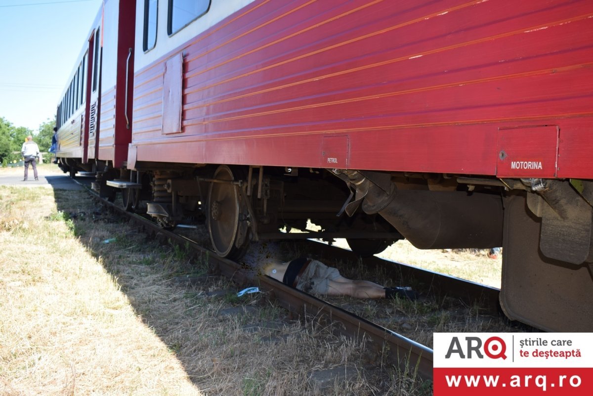 Bărbat de 60 de ani lovit mortal de tren pe str. Gelu din Cartierul Grădiște