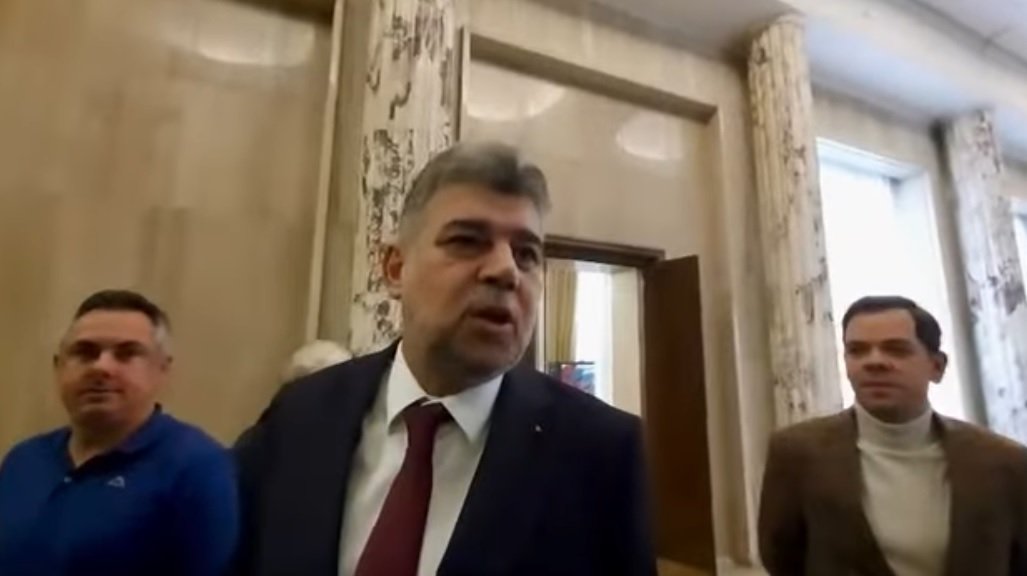 (VIDEO) Ciolacu, extrem de nervos și iritat de întrebările jurnaliștilor cu privire la speța NORDIS