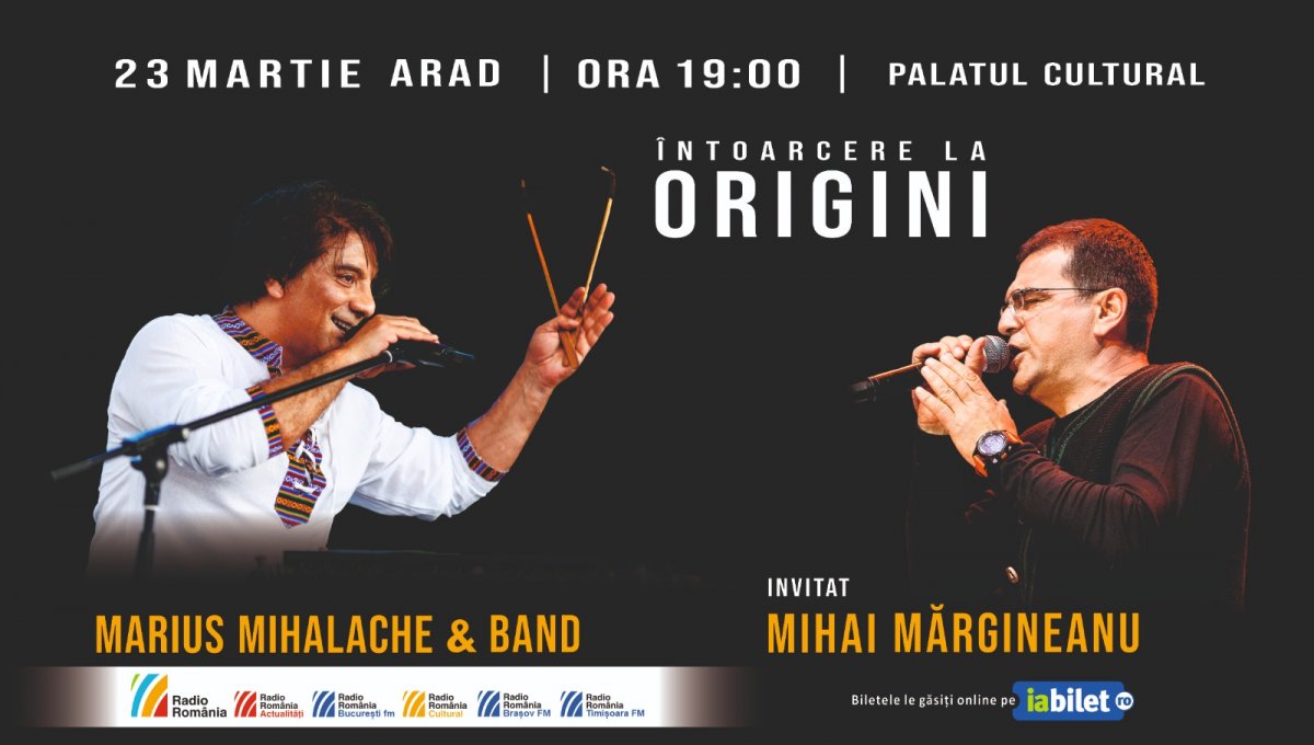 Întoarcere la origini: Marius Mihalache & Band, invitat special Mihai Mărgineanu