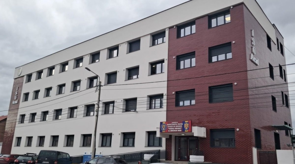 Modernizarea sediului ISU Arad a fost finalizată