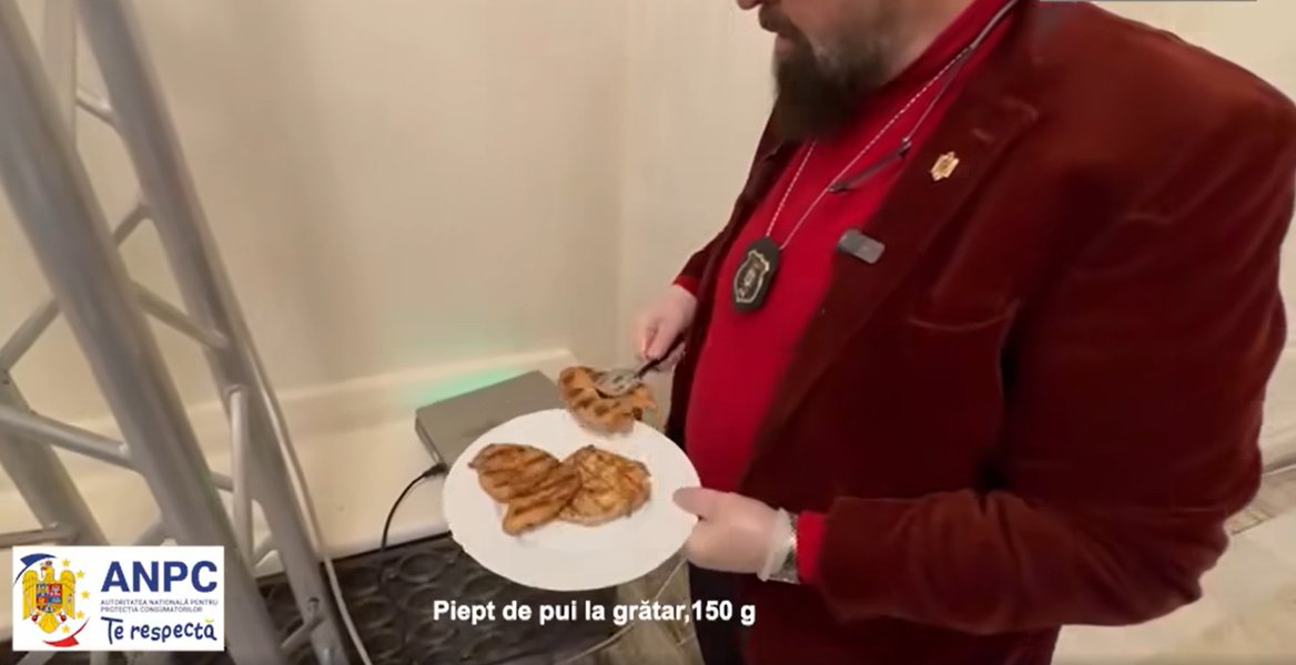 Piedone - control în Parlament; vezi ce a descoperit la restaurantul unde mănâncă deputații și senatorii (VIDEO)