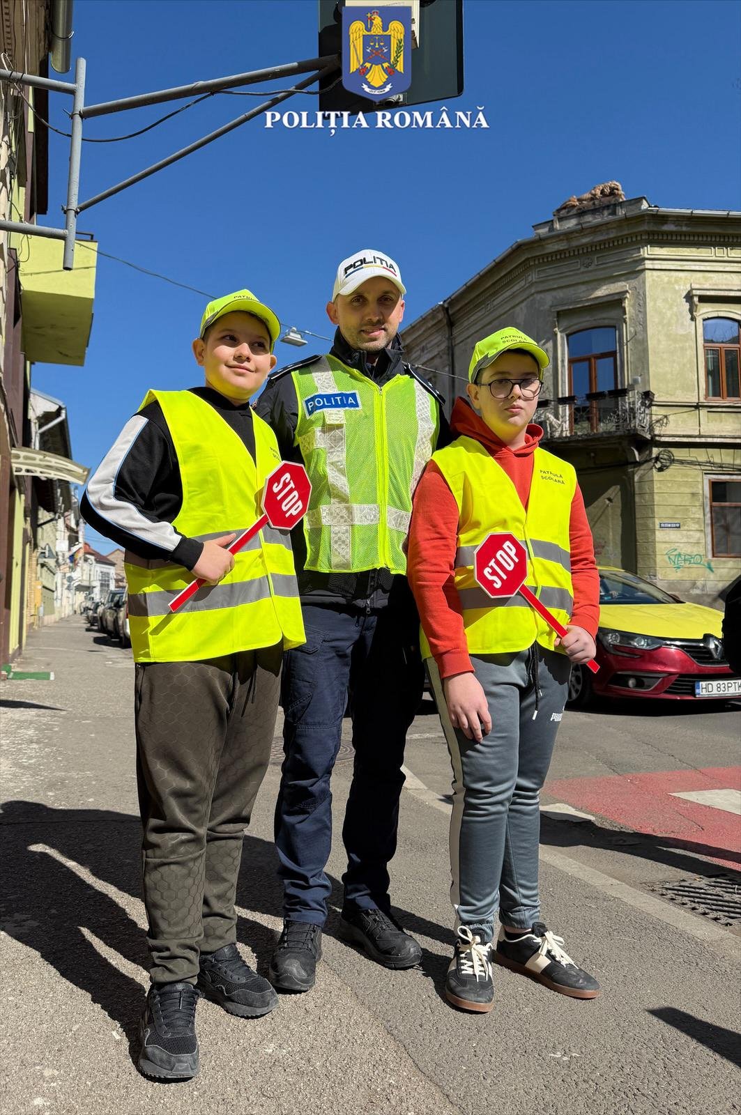 (FOTO) Patrula școlară în acțiune!